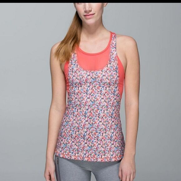 Lululemon racerback with meshing Tank - Picture 8 of 8